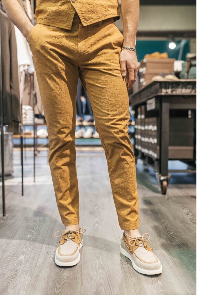 Pantalone EN AVANCE - Seersucker