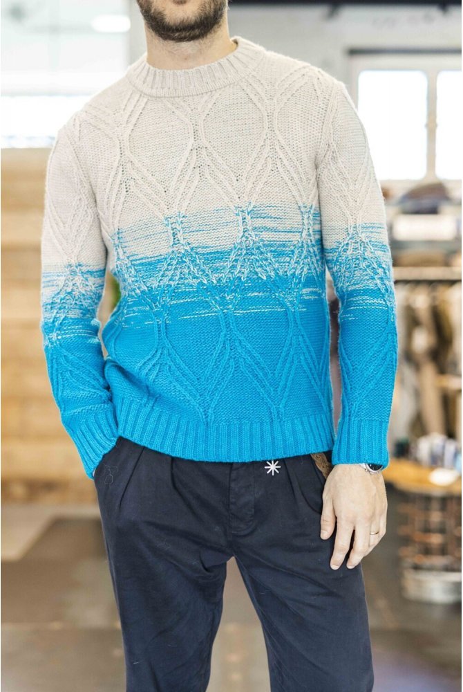 Maglione NEILL KATTER - Girocollo Degradè