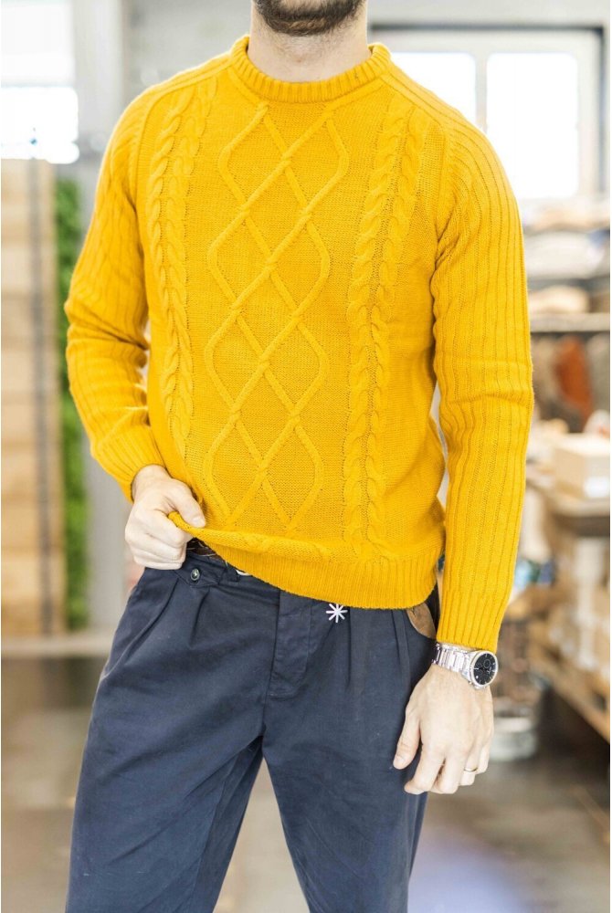 Maglione EN AVANCE - Girocollo Fisherman