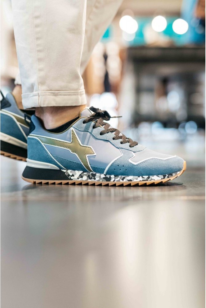 Sneaker W6YZ - Jet-m Suede/nylon sole Camouflage